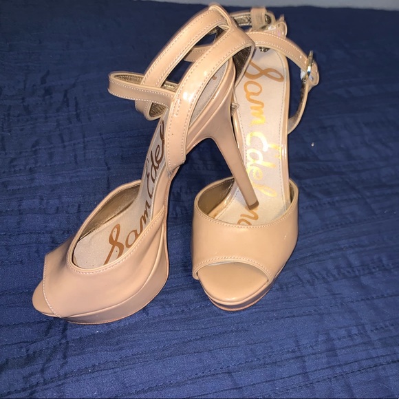 Sam Edelman Shoes - Sam Edelman Nadine patent platform heels